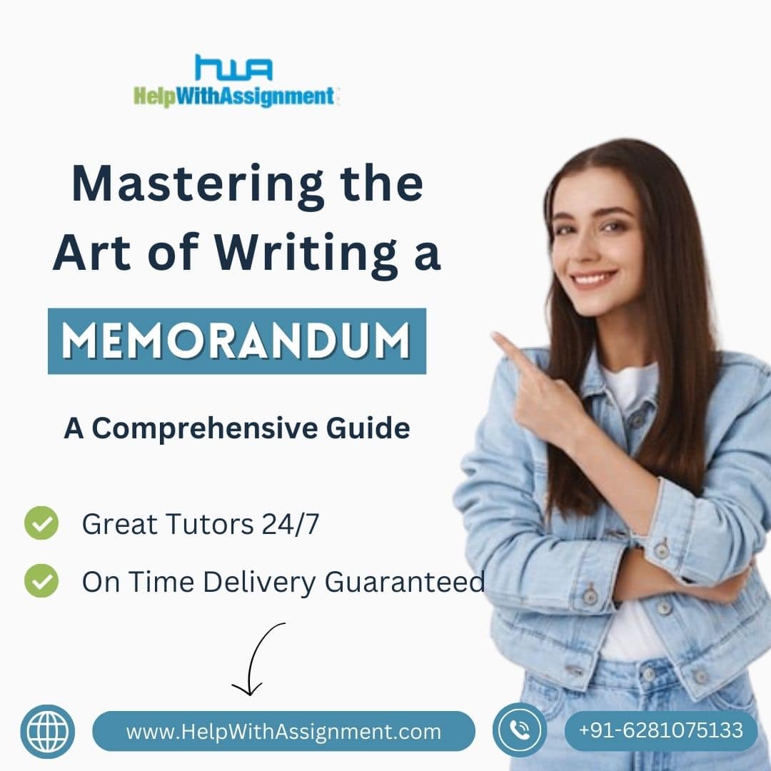 Mastering the Art of Writing Effective Memorandums