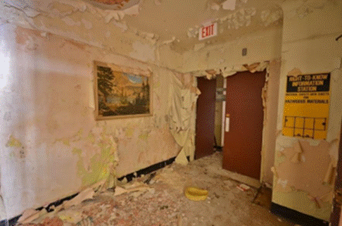 Image result for pictures of hazardous rooms for wall painting